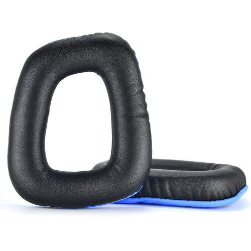 INF Ušesne blazinice iz PU za Logitech G35 G930 G430 F450 G331 G231 G431 G432 Black+Blue, (21275003) Cene