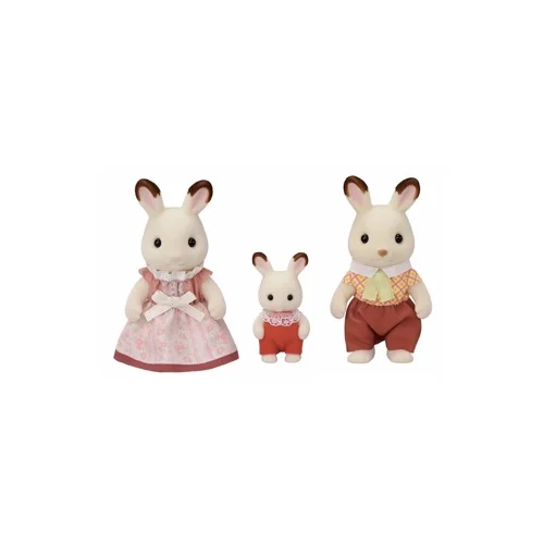 SYLVANIAN FAMILIES Trojček čokoladne zajčje družine (oče/mati/dojenček), (21336995)