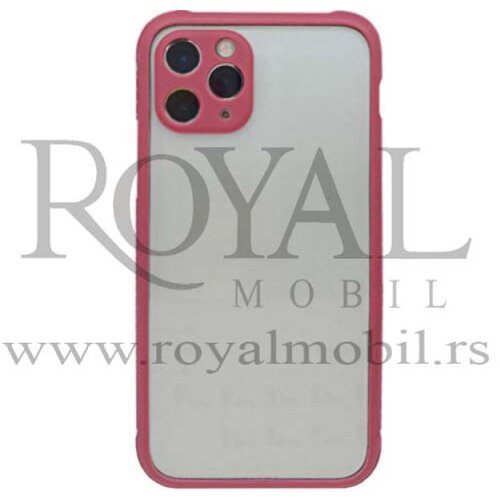  futrola pvc sa okvirom za iphone 11 pro (5.8) bordo Slike