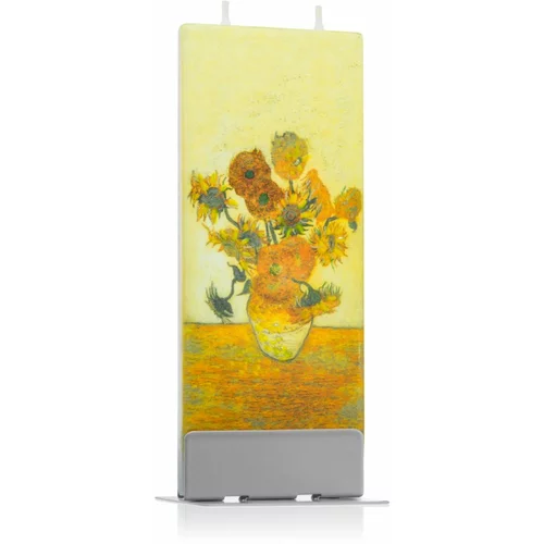Flatyz Fine Art Vincent Van Gogh Sunflowers ukrasna svijeća 6x15 cm
