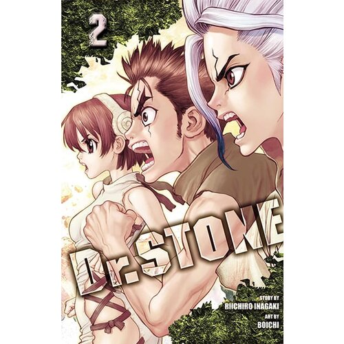 VIZ Media Riichiro Inagaki - Dr. Stone, Vol. 2: Two Kingdoms Of The Stone World Cene