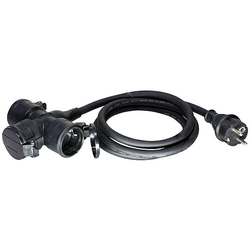  Gumeni produžni kabel (0,5 m, crne boje, H07RN-F3G1,5) Cijene
