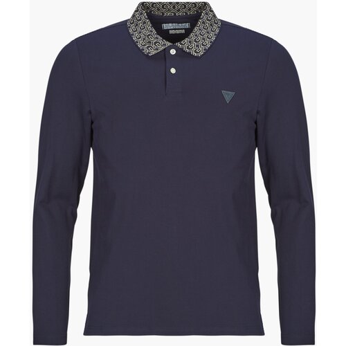Guess STU LS POLO Tamno plava Slike