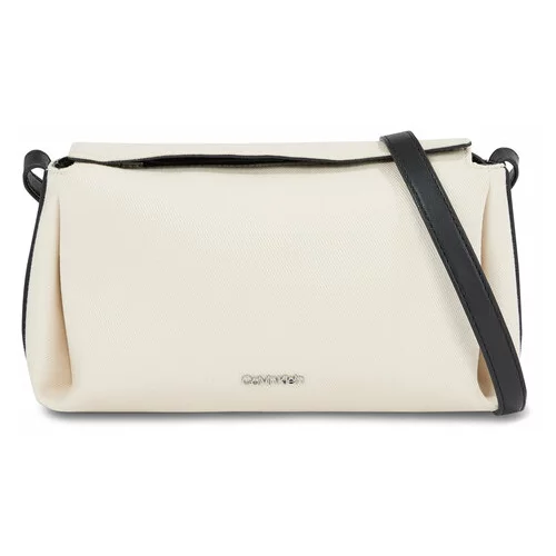 Calvin Klein Ročna torba Gracie Mini Bag_Canvas K60K611754 Écru