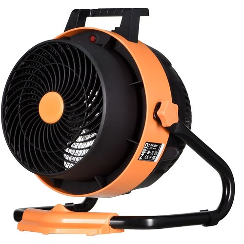 Neo Tools 90-070 2in1 electric space heater + Heat Fan 2400 W Black, Orange Cijene