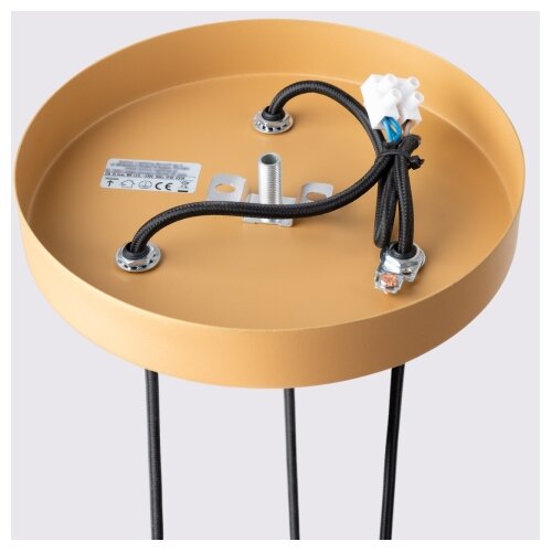  Brilagi - LED luster na sajli CRESTO 3xGU10/10W/230V zlatna Slike