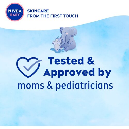 Nivea Baby Body Wash Mild Bath gel za prhanje in umivanje za nežno kopel 450 ml za otroke Slike