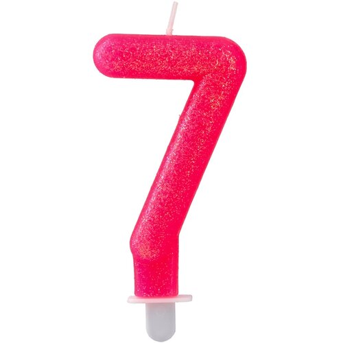 Lucky candle, svećica, pink - odaberite broj Slike