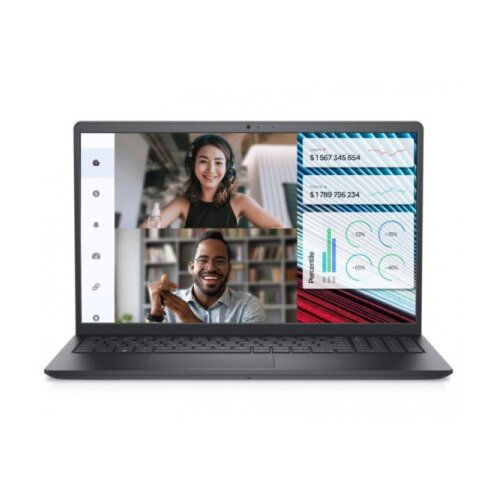 Dell vostro 3520 i3-1215u/8gb/m.2 512gb/15.6 fhd/glan/eng/black nb Slike