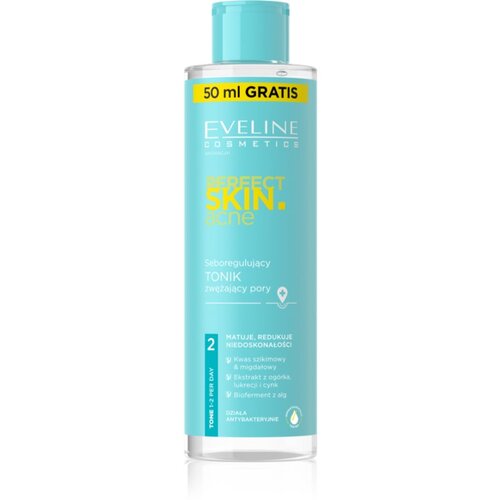 Eveline Cosmetics Perfect Skin .acne čistilni in pomirjajoči tonik 200 ml Cene