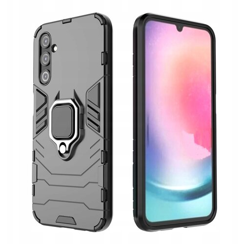 HURTEL RING ARMOR CASE OVITEK OHIŠJE OVITEK ZA SAMSUNG GALAXY A24 ČRN, (21896650) Cene