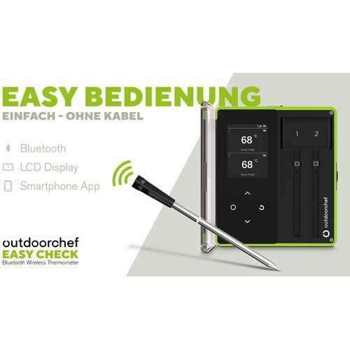 OUTDOORCHEF Easy Check Dual brezžicni za žaromet žar na drva Bluetooth 14.491.95 Slike
