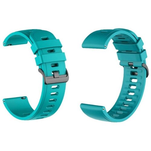 Chameleon Silikonski pašček 22 mm, neon temno turkizna, za pametno uro Cene