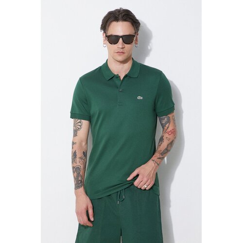 Lacoste Polo majica DH2050 Zelena Regular Fit Cene