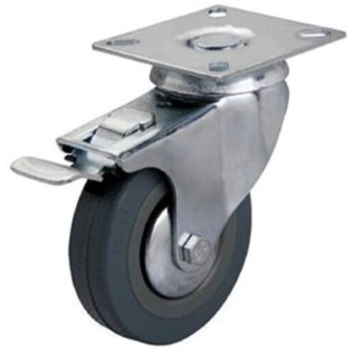 Poljobit Točak PVC okretan sa kočnicom na pločici 50PVCOPK Cene