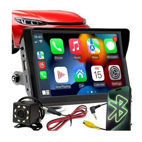  Retoo ER1081 Avto Multimedijska Postaja &ndash; 7" Touch, Apple CarPlay, Android Auto, Bluetooth + HD Kamera za Vožnjo Nazaj Cene