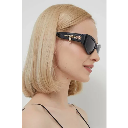 Moschino Sunčane naočale za žene, boja: crna