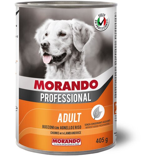 Morando Professional Adult komadići janjetina i riža 405 g konzerva Cene