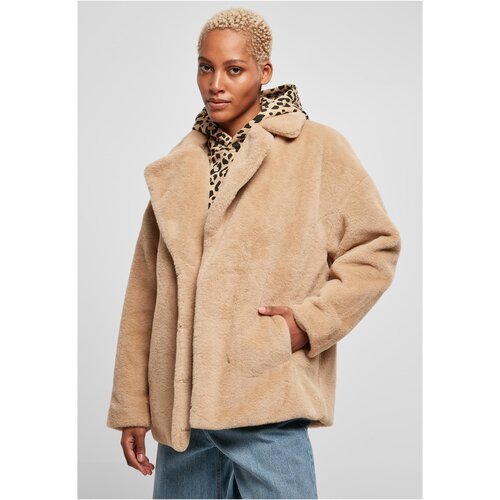 UC Ladies Ladies Lapel Teddy Jacket unionbeige Slike