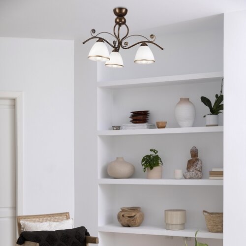  Brilagi - LED plafonski luster ANTICO 3xE27/60W/230V bronza patina Slike