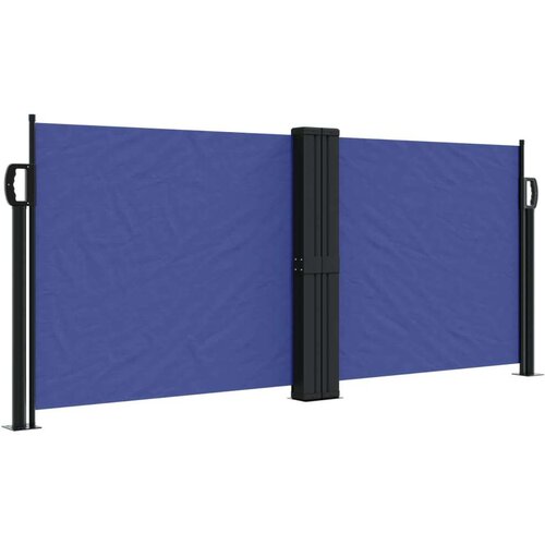  Uvlačiva bočna tenda 100 x 600 cm plava Slike