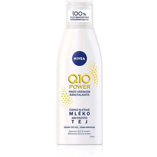 Nivea Q10 Power mlijeko za čišćenje lica protiv bora 200 ml Cijene