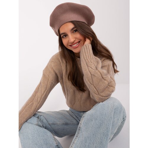 Wool Fashion Italia Cap-AT-CZ-231305.82P-dark beige Cene