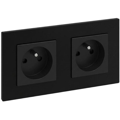 Legrand dvostruka kućna utičnica 250V/16A niloe step crna Cene