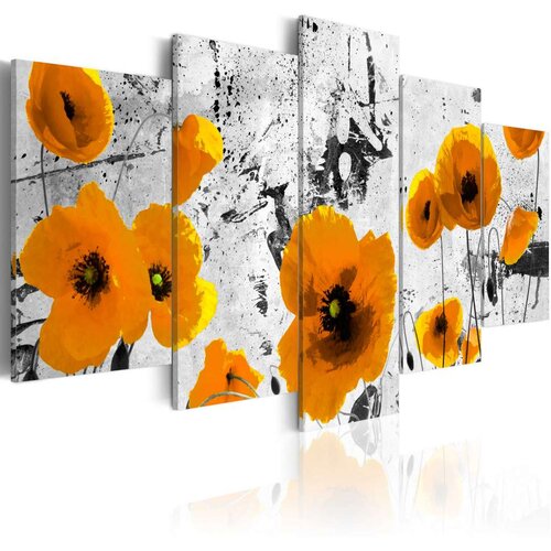  Slika - Poppies in the royal color 100x50 Slike