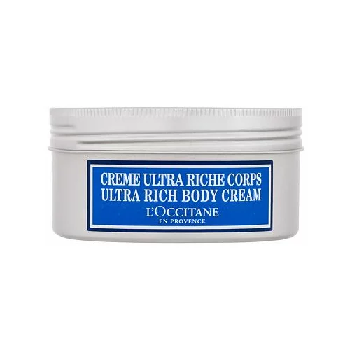 L'occitane shea Butter Ultra Rich Body Cream krema za tijelo s shea maslacem za suhu i osjetljivu kožu 200 ml za žene
