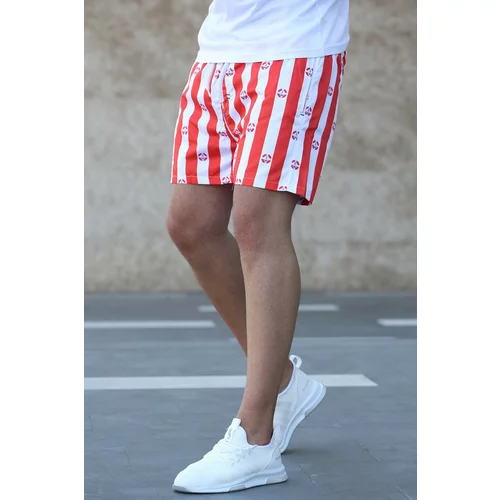 Madmext Men's Striped Swimming Shorts 2637