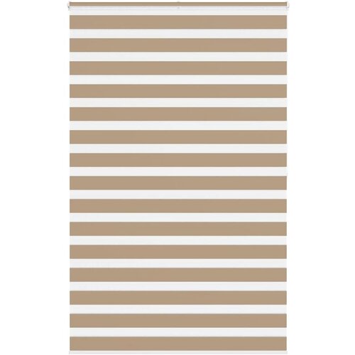 Zebra zavjesa Pje&scaron;čano smeđa 140x200 cm &Scaron;irina tkanine 135,9 cm Poliester Cene