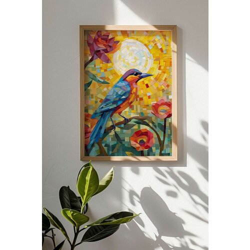 Wallity uramljena slika Mscartmdl22, 33x48 cm Cene