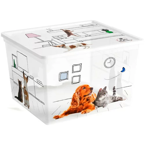 Keter Škatla za shranjevanje KETER Pets Collection Cube (34 x 40 x 25 cm, 27 l)