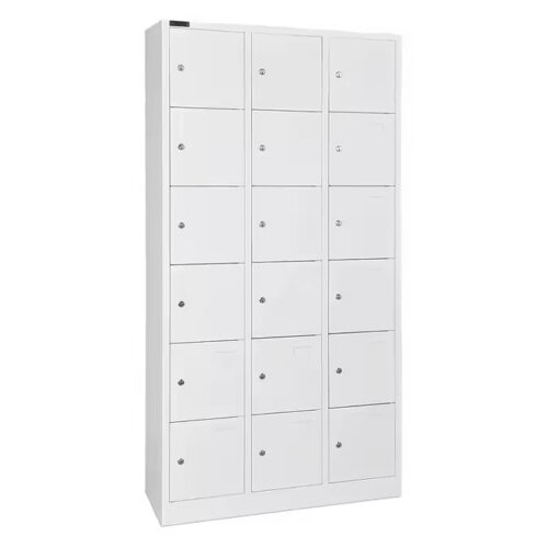 Master Ormar metalni 18 vrata 180x900x39cm sivi HDG-18-RAL7016 Cijene