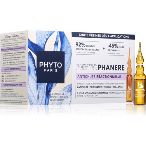 Phyto Phanere Reactive Hair Loss Treatment ampulice proti izpadanju las 12x5 ml Cene
