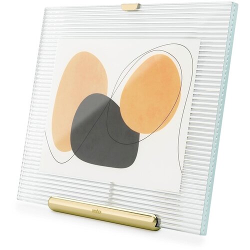 Umbra Steklen stoječ okvir v zlati barvi 19x23 cm Flute &amp;ndash; Slike