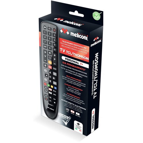 Meliconi nadomestni daljinec gumbody personal 7+ za televizorje tcl/thomson Slike
