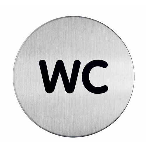 Durable piktogram - WC, fi 83mm (4907) DU490723 Cene