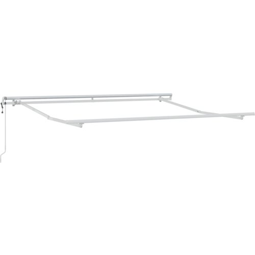VidaXL Automatska Uvlaka Tenda Bež 350x250 cm, Tenda Zamjenski Materijal za okvir 3.5x2.5 m Bež Slike