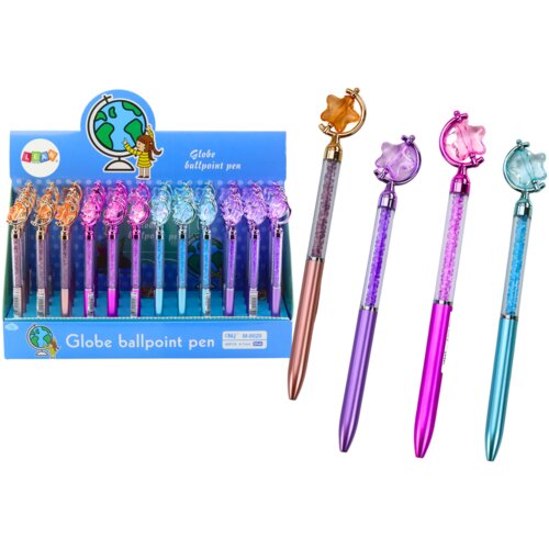  Kuliček s star diamanti modri refill 0.7mm me&amp;scaron;anica Slike