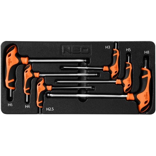 Neo Tools 6-delni set torx ključev v vložku 84-254, 275351 Slike