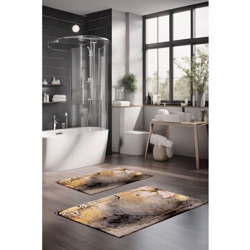  CT-5003 multicolor bathmat set (2 pieces) Cene