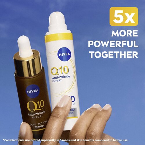 Nivea Q10 Anti-Wrinkle ultra lahek fluid SPF 50 40 ml Slike