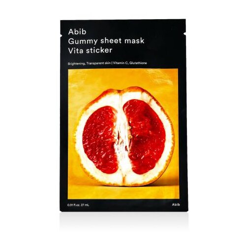 Abib Gummy Sheet Mask Vita Sticker maska za lice za sve vrste kože 27 ml unisex Cijene