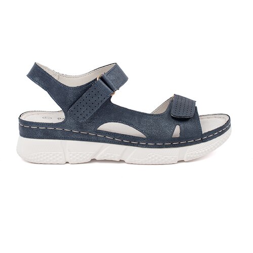 GOODIN Navy blue classic sandals for women Cijene