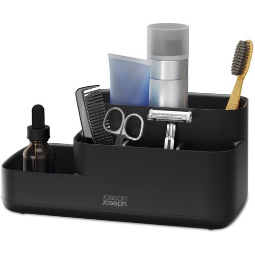 Joseph Joseph Črn plastičen kopalniški organizator EasyStore – Cene