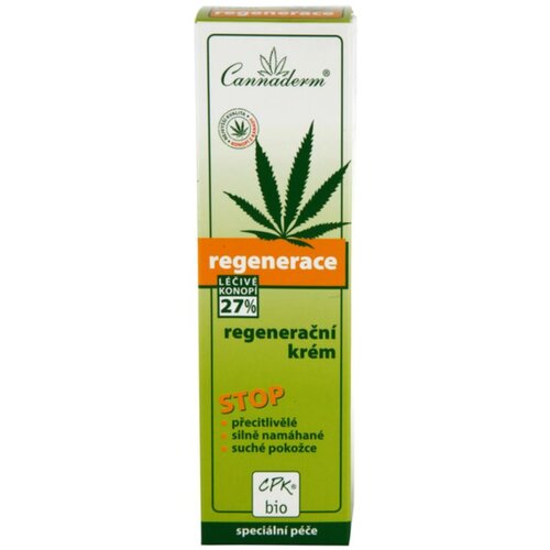 Cannaderm Regeneration Cream for dry and sensitive skin regeneracijska krema za suho in občutljivo kožo 75 g Slike