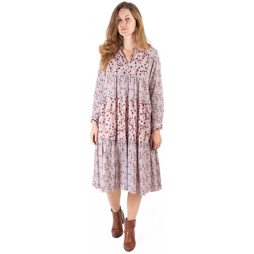 Isla Bonita By Sigris Dolge obleke Dolga Midi Obleka Vijolična Cene