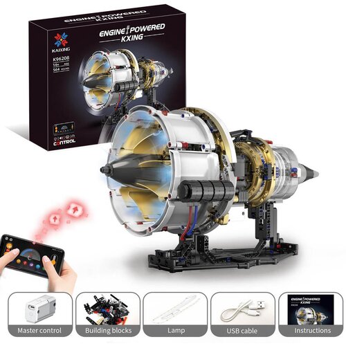  Brick set Motor with USB and Light 564el. Cijene